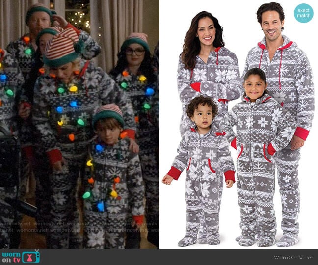 Pajamagram Nordic Fleece Christmas Onesie