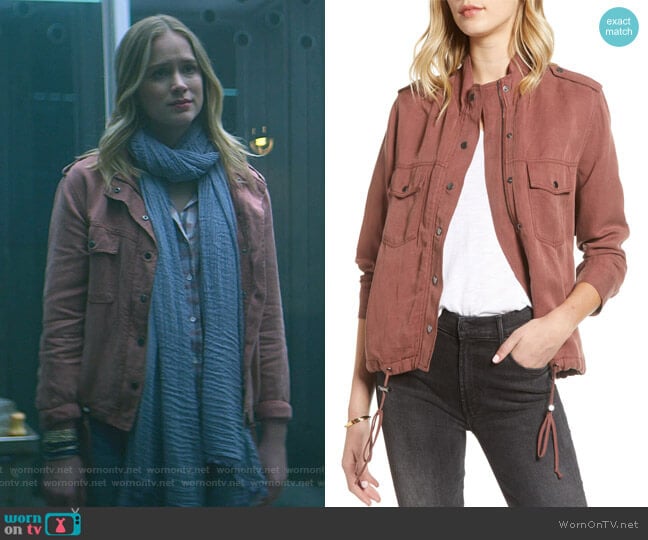Rails Collins Utility Jacket worn by Guinevere Beck (Elizabeth Lail) on You