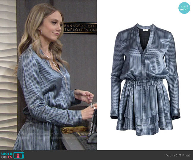 Ramy Brook Alanis Dress worn by Abby Newman (Melissa Ordway) on The Young and the Restless