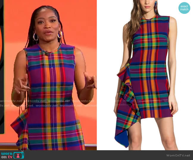 Shoshanna Maura Dress worn by Keke Palmer on Good Morning America