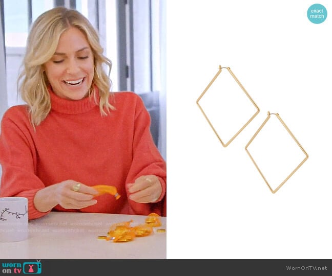 Uncommon James Girl Boss Earrings worn by Kristin Cavallari on Very Cavallari