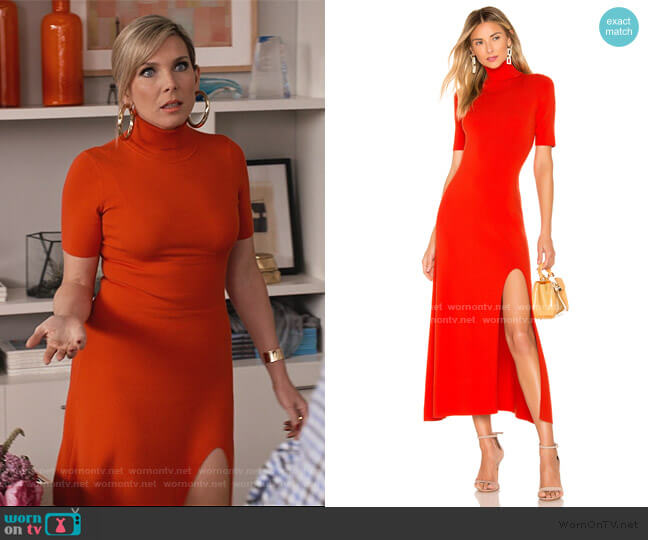 A.L.C. Caplan Dress worn by Brianna (June Raphael) on Grace and Frankie