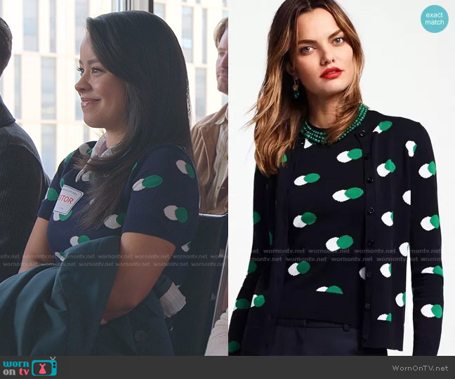 Brooks Brothers Cotton Pima Short Sleeve Sweater worn by Mariana Foster (Cierra Ramirez) on Good Trouble