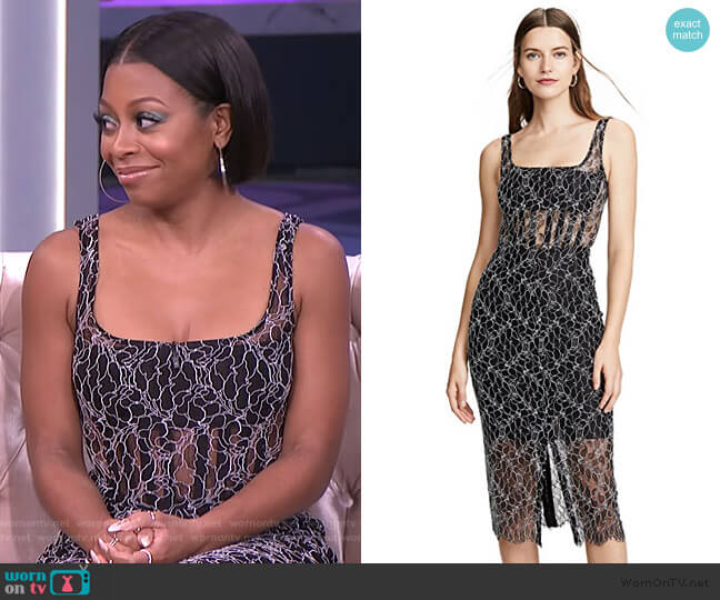 Dion Lee Vein Lace Corset Dress