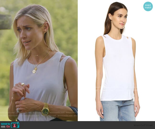 Feel The Piece Mattias Cutout Tank worn by Kristin Cavallari on Very Cavallari