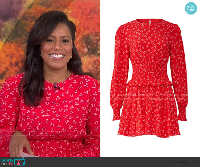 Finders Keepers Frida Dress worn by Sheinelle Jones on Today