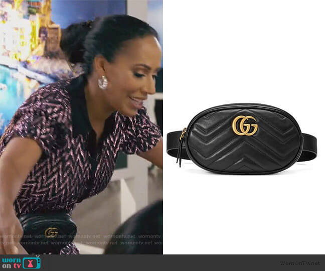 Gucci GG Marmont Matelasse Belt Bag