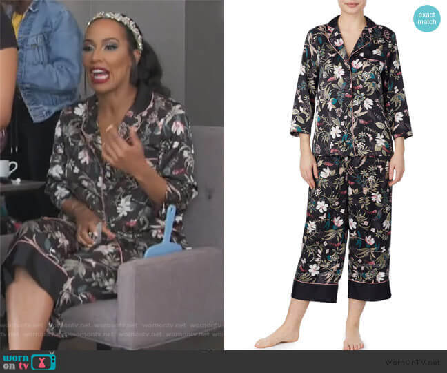 Kate Spade Botanical Crop Pajamas