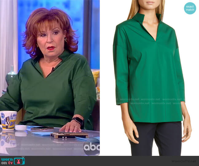 Lafayette 148 New York Hawkins Blouse worn by Joy Behar on The View