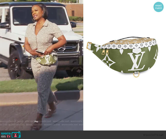 Louis Vuitton Monogram Bumbag worn by Kandi Burruss on The Real Housewives of Atlanta