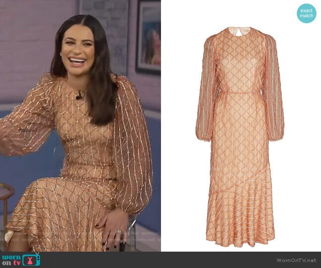 Markarian Bead-Embellished Dress