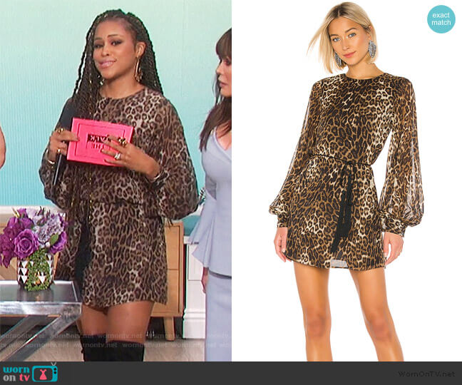 Nili Lotan Rebeca Dress worn by Eve on The Talk
