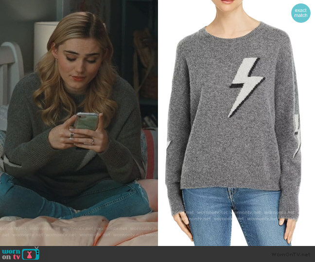 Rails Virgo Lightning Sweater worn by Taylor Otto (Meg Donnelly) on American Housewife