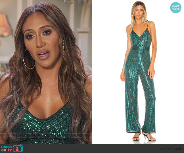 Saylor Louisana Jumpsuit worn by Melissa Gorga on The Real Housewives of New Jersey