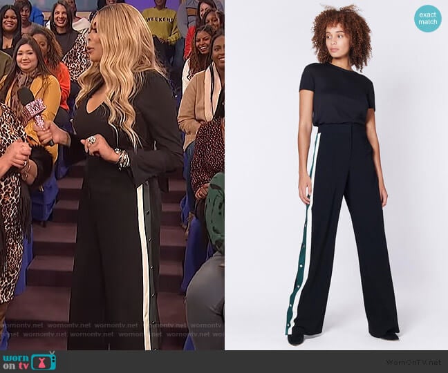 Veronica Beard Russo Pants worn by Wendy Williams on The Wendy Williams Show