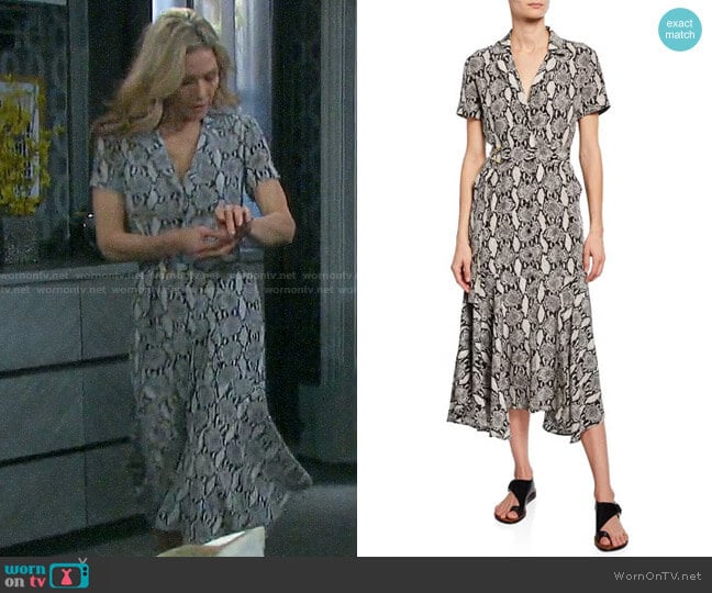 A.L.C. Clarkson Dress worn by Kristen DiMera (Stacy Haiduk) on Days of our Lives