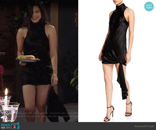 Cinq a Sept Denise Dress worn by Lola Rosales (Sasha Calle) on The Young and the Restless