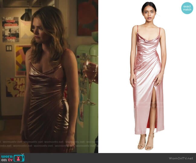 Galvan London Mars Dress worn by Sutton (Meghann Fahy) on The Bold Type