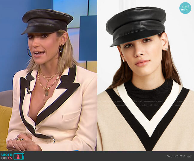 Lack of Color Biker Leather Cap