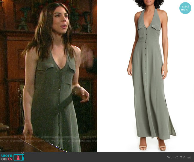L'Agence Amina Dress worn by Abigail Deveraux (Kate Mansi) on Days of our Lives