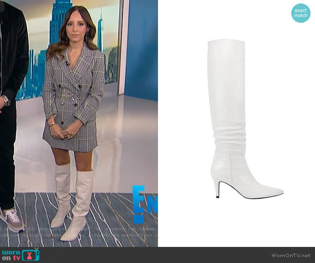Boots by Marc Fisher Ginnie worn by Lilliana Vazquez on E! News