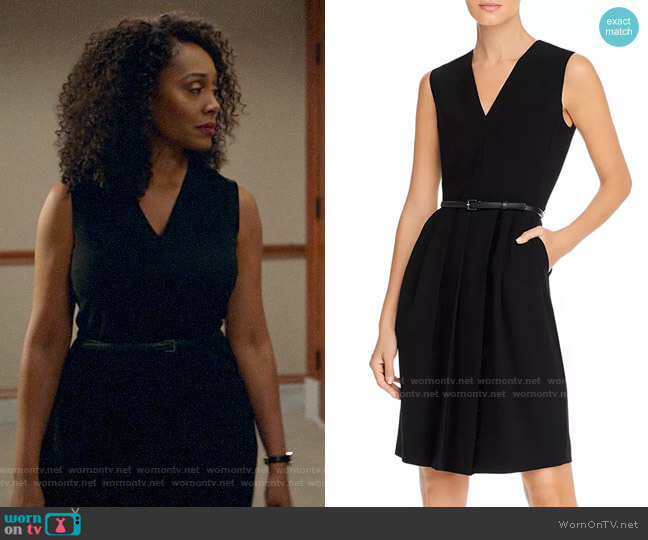 Max Mara Pedale Dress worn by Lola Carmichael (Simone Missick) on All Rise