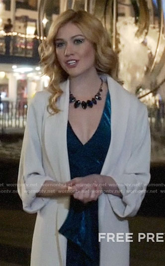 Mia’s white coat on Arrow