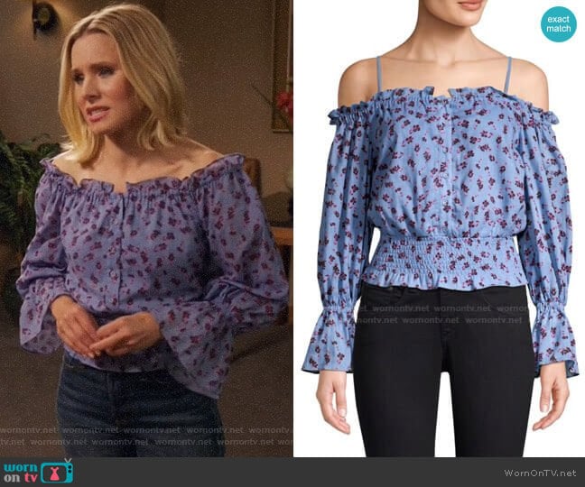 Parker Tori Top worn by Eleanor Shellstrop (Kristen Bell) on The Good Place
