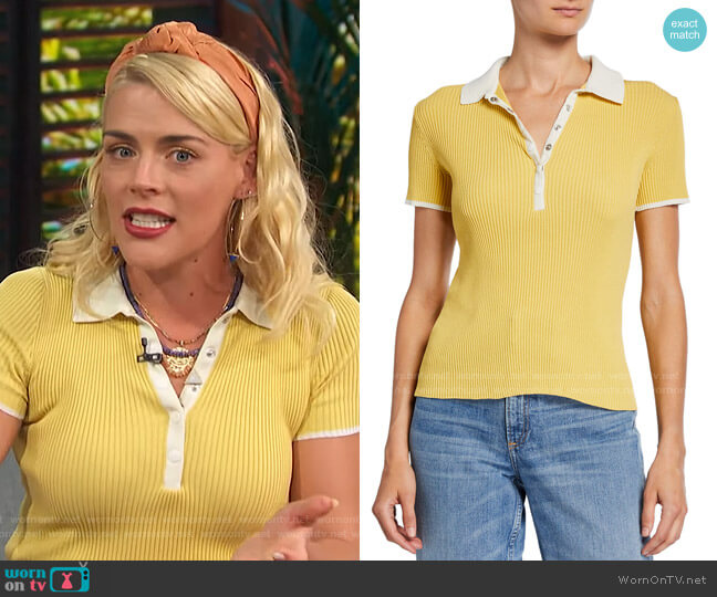 Rag & Bone Libby Polo Shirt