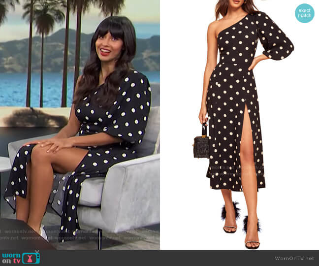 Reformation Lawrence Polka Dot Dress