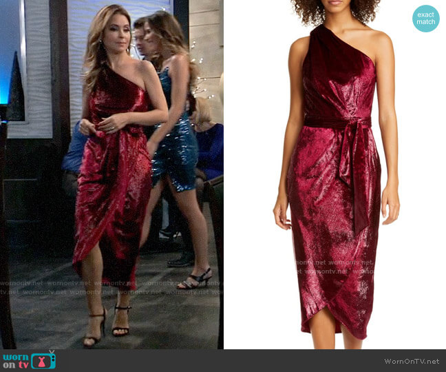 Ted Baker Abinaa Dress worn by Olivia Falconeri (Lisa Lo Cicero) on General Hospital