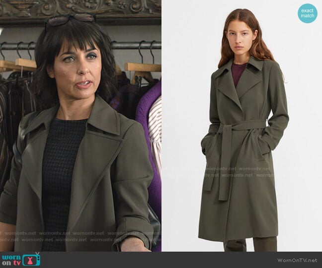 Theory Oaklane Trench Coat