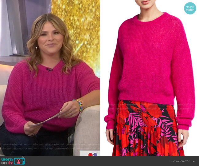 Veronica Beard Melinda Sweater worn by Jenna Bush Hager on Today