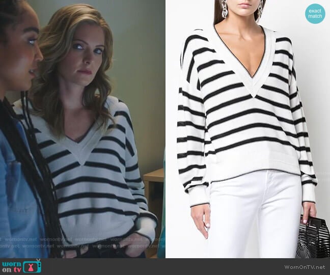 Veronica Beard Jayden Sweater worn by Sutton (Meghann Fahy) on The Bold Type