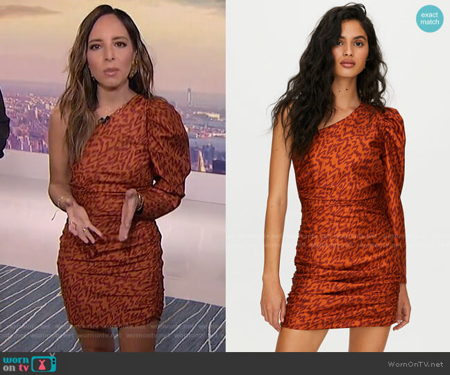 Wilfred Rhapsody Dress worn by Lilliana Vazquez on E! News