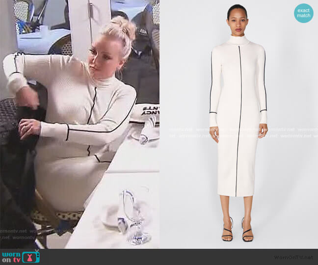 Zara Ribbed Turtleneck Dress worn by Margaret Josephs on The Real Housewives of New Jersey