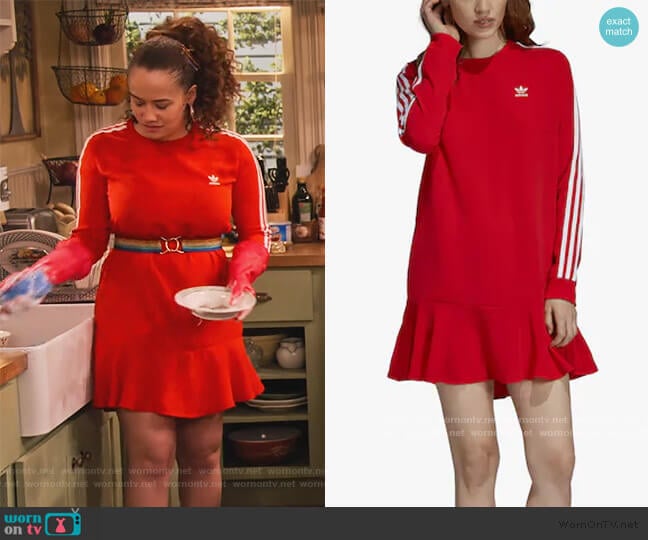 Adidas Originals Dress worn by Jade (Talia Jackson) on Family Reunion