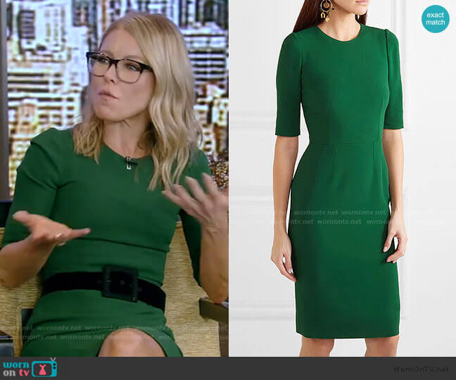 Dolce & Gabbana Cady Dress worn by Kelly Ripa on Live with Kelly and Mark