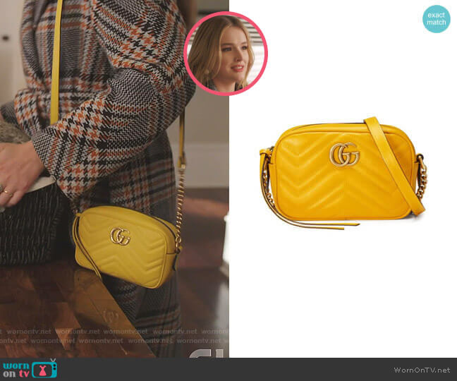 Gucci GG Marmont Matelassé Mini Bag worn by Kirby Anders (Maddison Brown) on Dynasty