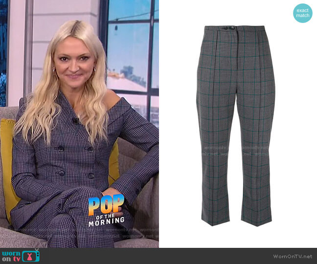 Jonathan Simkhai Glen Plaid Trousers