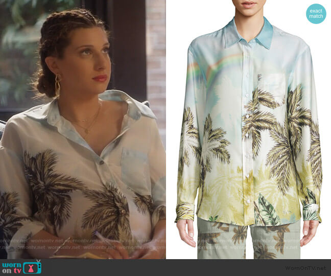 Le Superbe Future Ex-Boyfriend Shirt worn by Nomi Segal (Emily Arlook) on Grown-ish