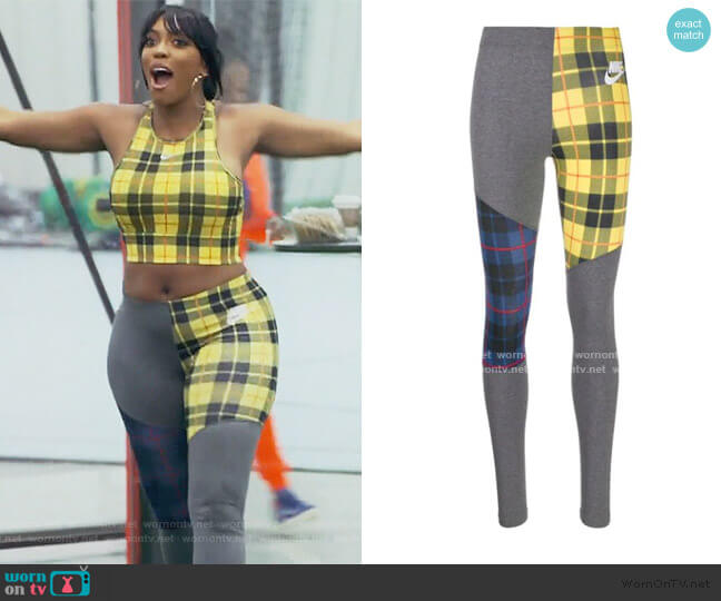 Nike Printed Leggings worn by Porsha Williams on The Real Housewives of Atlanta