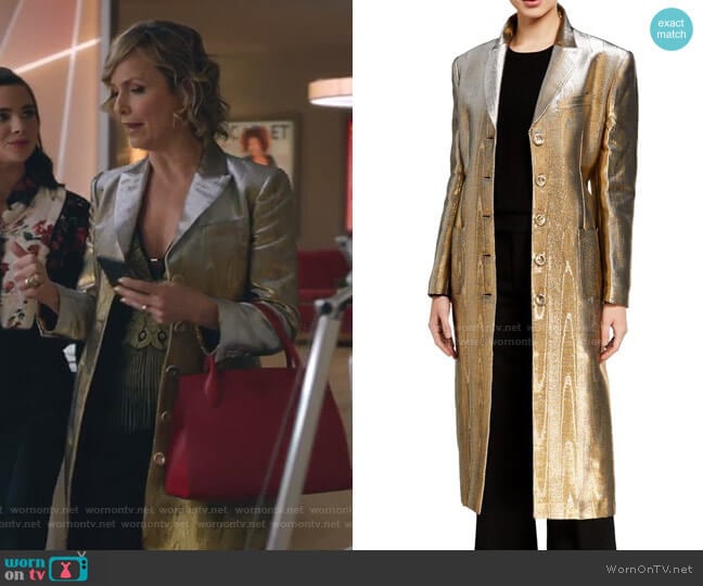 Racil Paloma Coat worn by Jacqueline (Melora Hardin) on The Bold Type