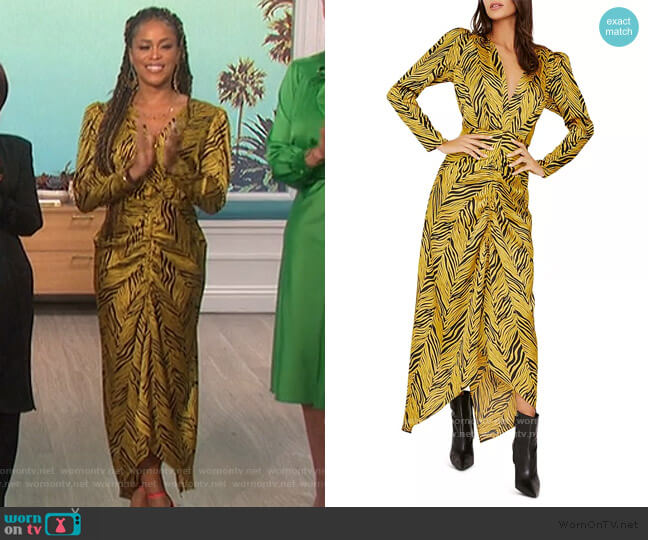 Rahi Vixen Tigress Maxi Dress worn by Eve on The Talk