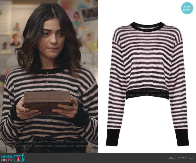 RtA August Sweater worn by Olive Stone (Luna Blaise) on Manifest