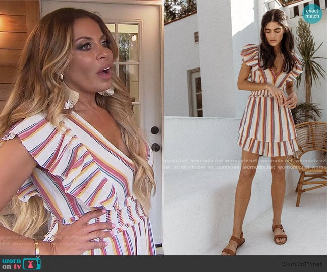 Saylor Corinn Dress worn by Dolores Catania on The Real Housewives of New Jersey