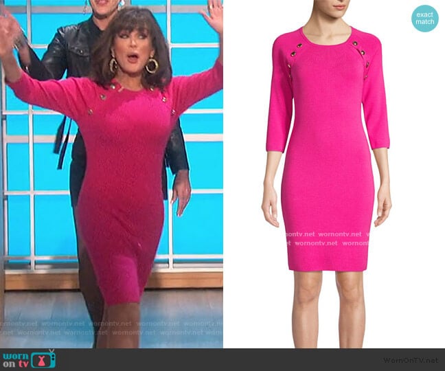 Trina Turk Impala Shift Dress worn by Marie Osmond on The Talk
