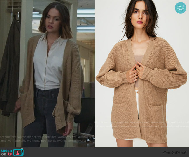 Wilfred Free Rourke Sweater worn by Callie Foster (Maia Mitchell) on Good Trouble
