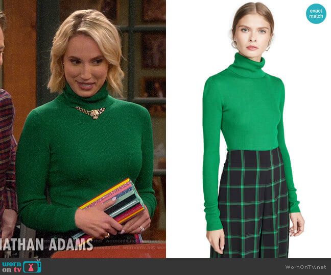 Alice + Olivia Roberta Sweater worn by Mandy Baxter (Molly McCook) on Last Man Standing