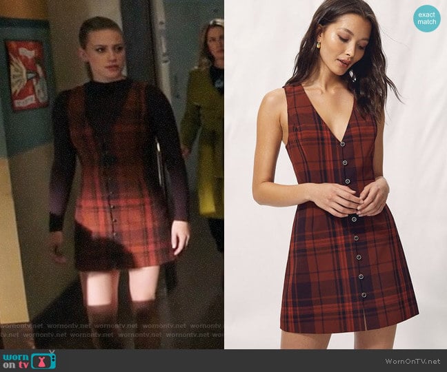 Wilfred Suri Dress worn by Betty Cooper (Lili Reinhart) on Riverdale